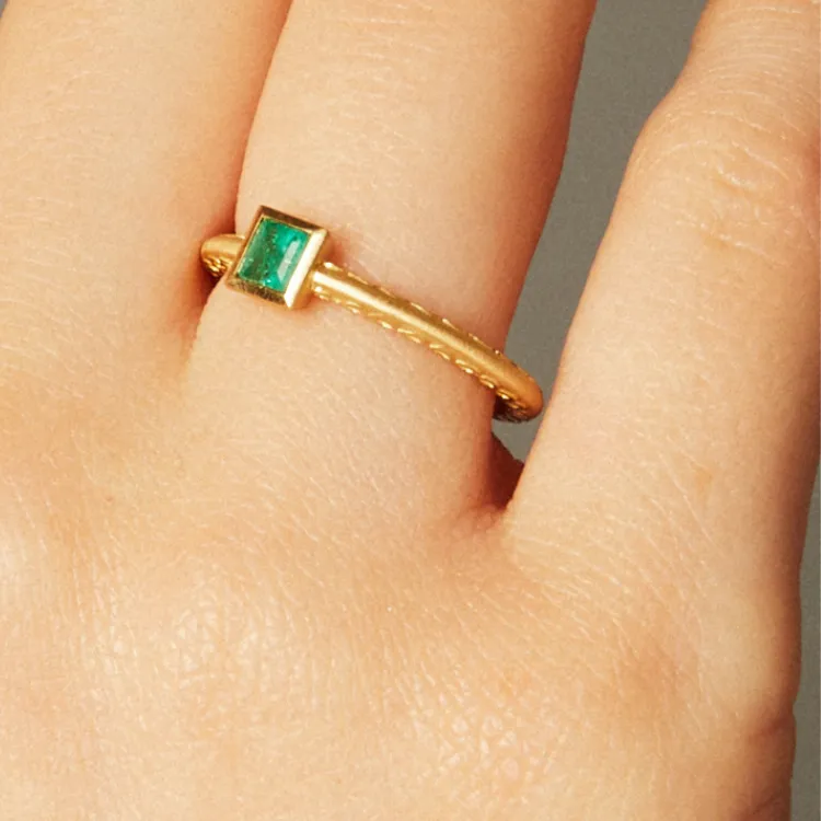 Emerald Infinity Band