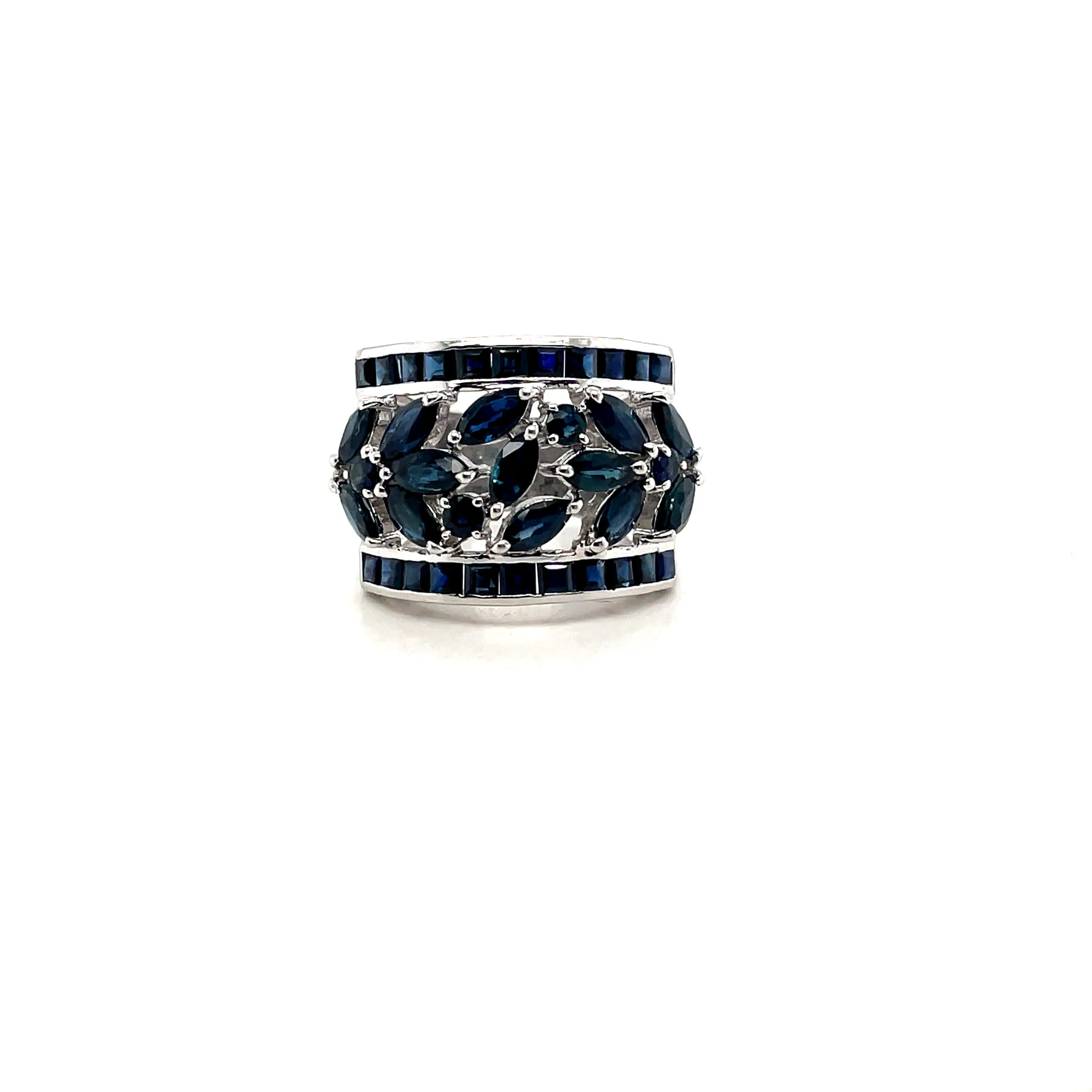 Emerald Ring in .925 Sterling Silver - KSR 13256