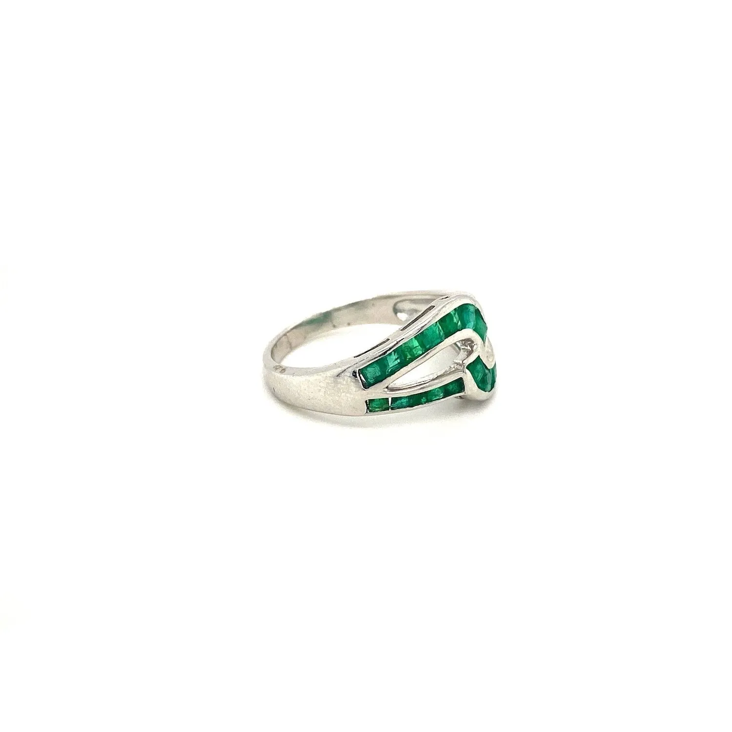 Emerald Ring in .925 Sterling Silver - KSR 17771