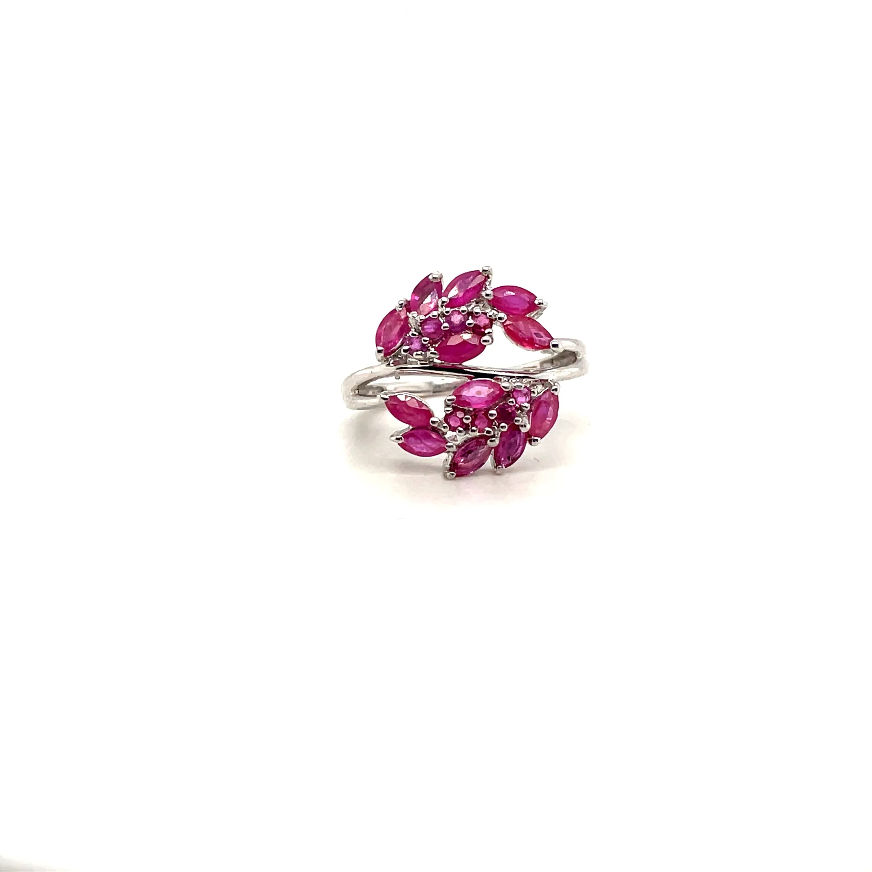Emerald Ring in .925 Sterling Silver - KSR 18283