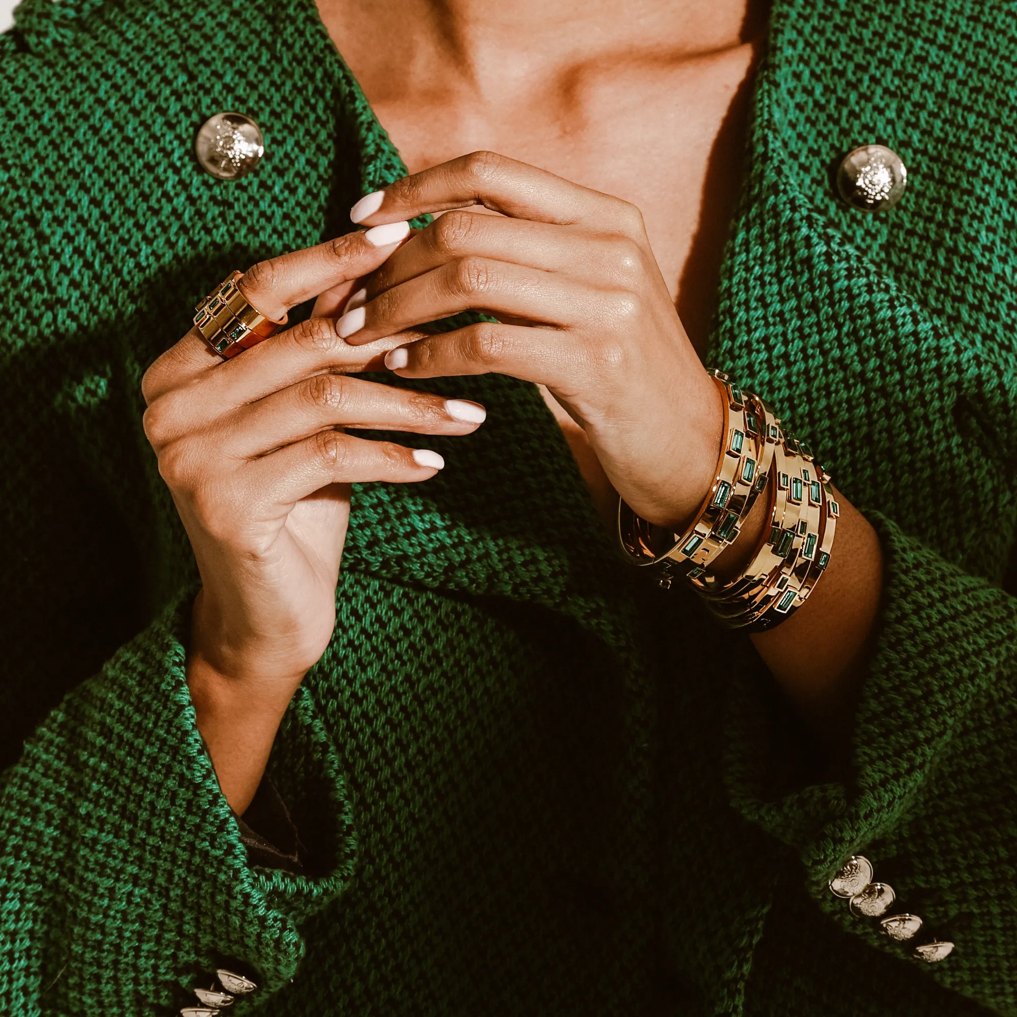 EMERALD  RING