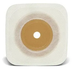 Esteem synergy® Stomahesive® Skin Barrier, 4-1/2" x 4-1/2" (11.5cm x 11.5cm) White, Cut-to-Fit Stoma Opening up to 1-7/8" (48mm) - Box of 10