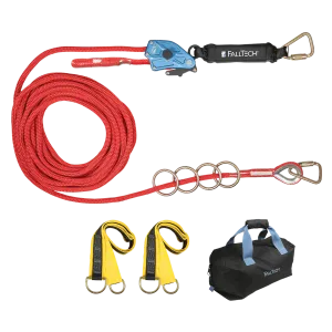 FallTech 4-Person Temp Rope HLL System