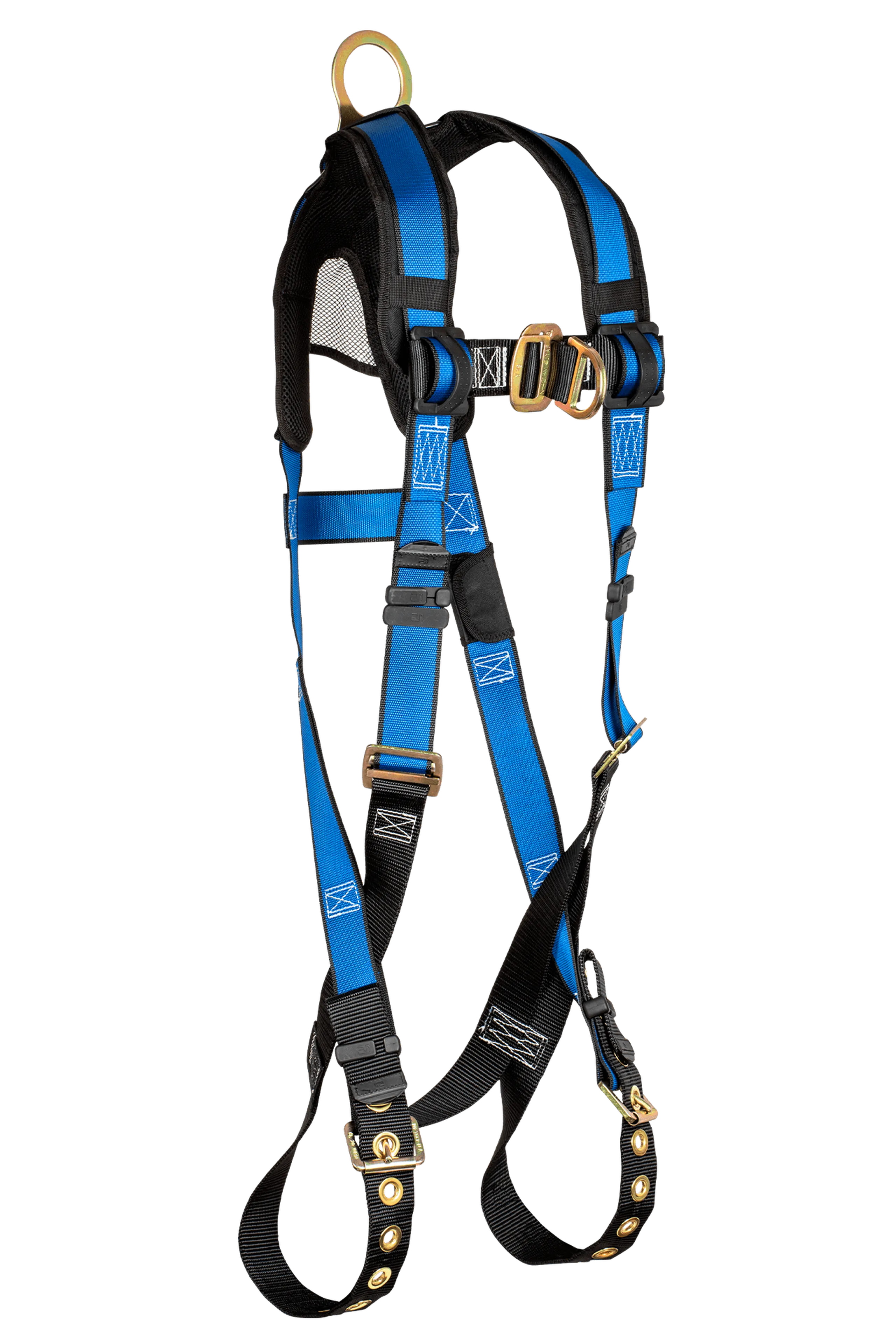 FallTech 7016BFD Contractor  Front 1D Standard Non-belted Full Body Harness (each)