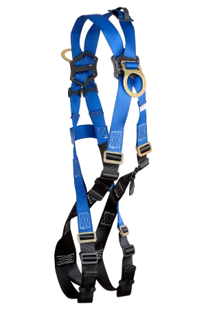 FallTech 7019A Contractor 2D Cross-over Climbing Full Body Harness (each)
