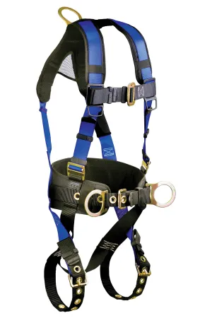 FallTech 7073B Contractor  3D Construction Belted Full Body Harness (each)