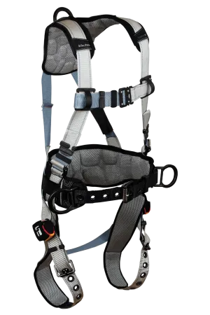 FallTech 7088BR FlowTech LTE® 3D Construction Belted Full Body Harness, Tongue Buckle Leg Adjustment, Suspension Trauma Relief System (each)