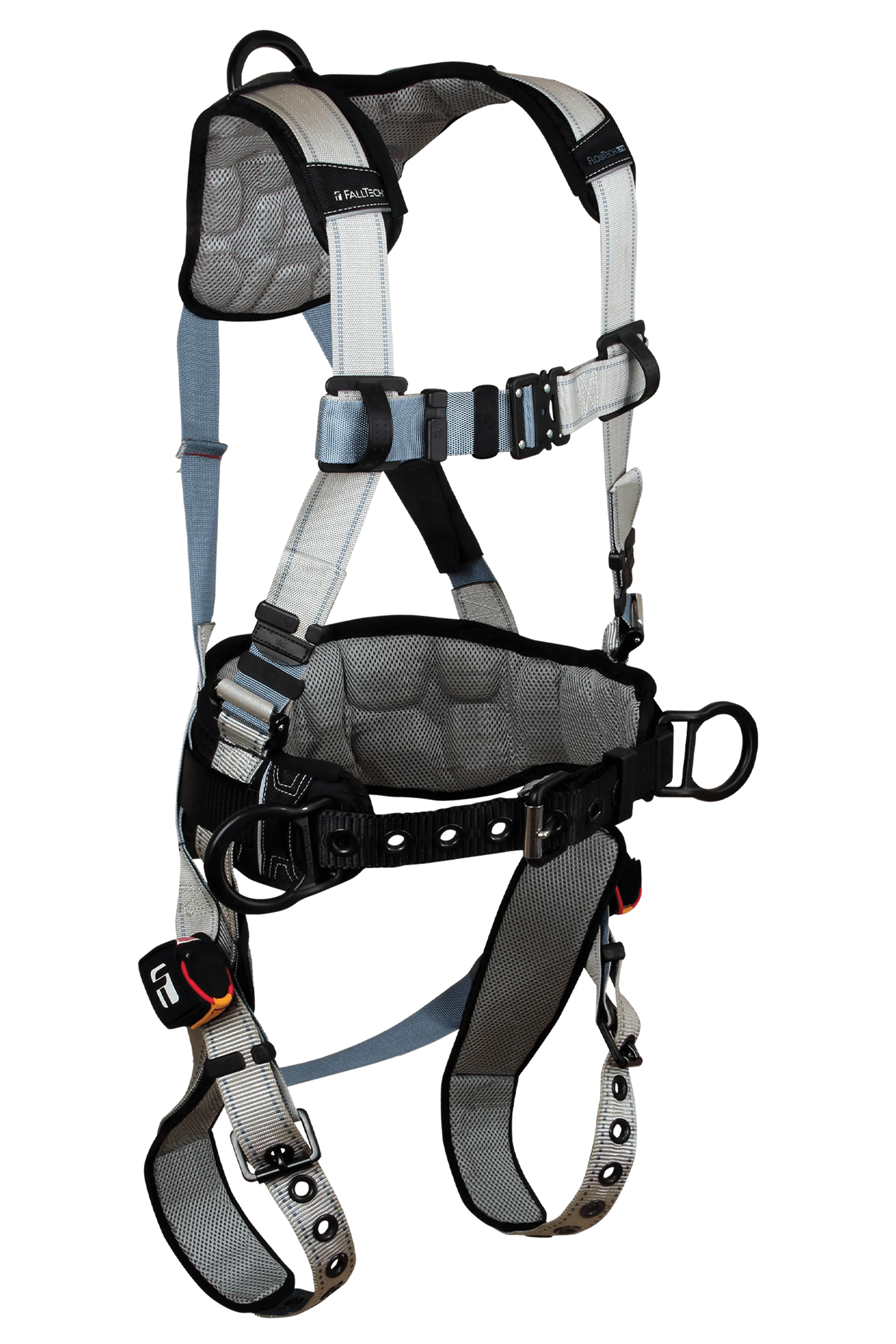 FallTech 7088BR FlowTech LTE® 3D Construction Belted Full Body Harness, Tongue Buckle Leg Adjustment, Suspension Trauma Relief System (each)