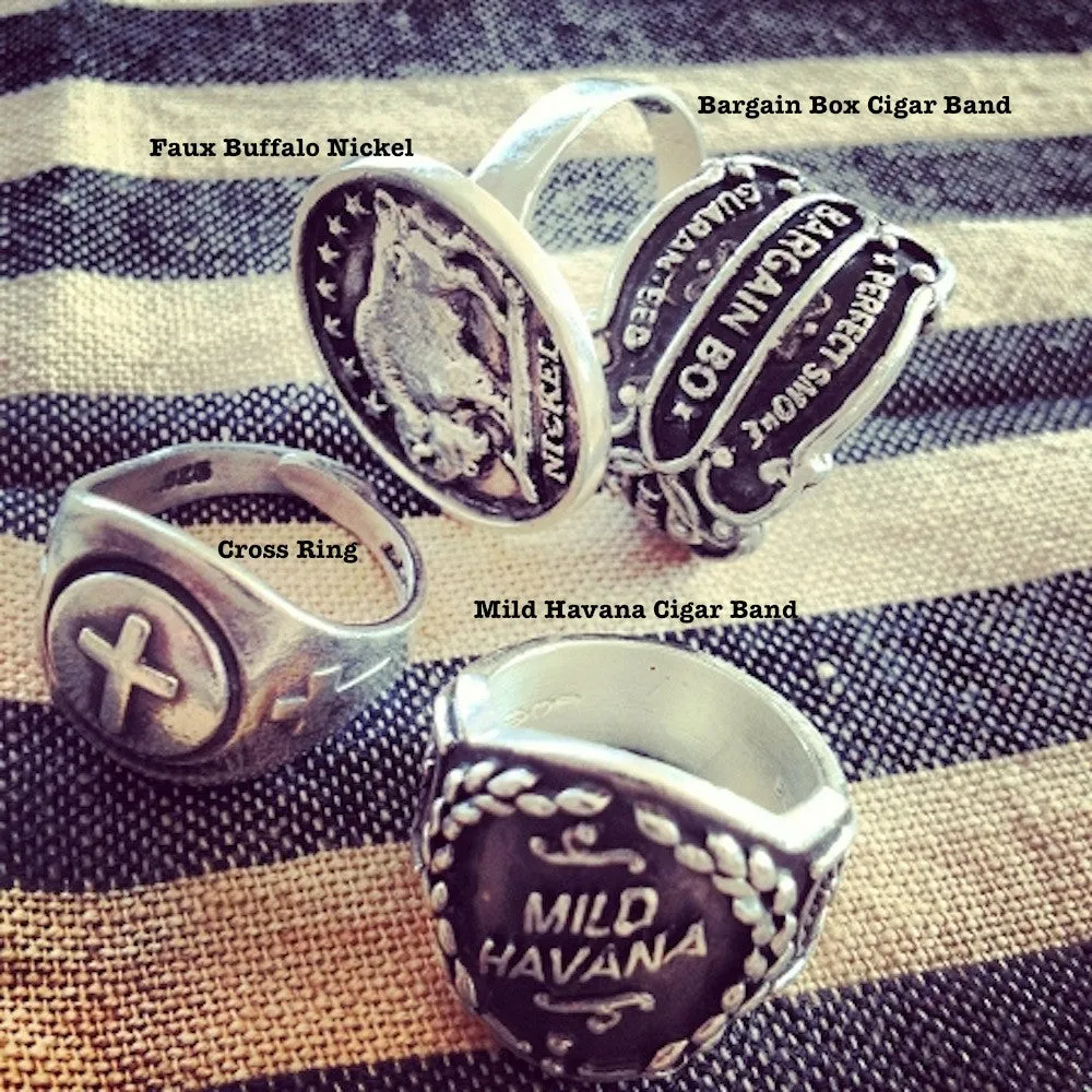Faux BuffaLO (Nickel Ring)