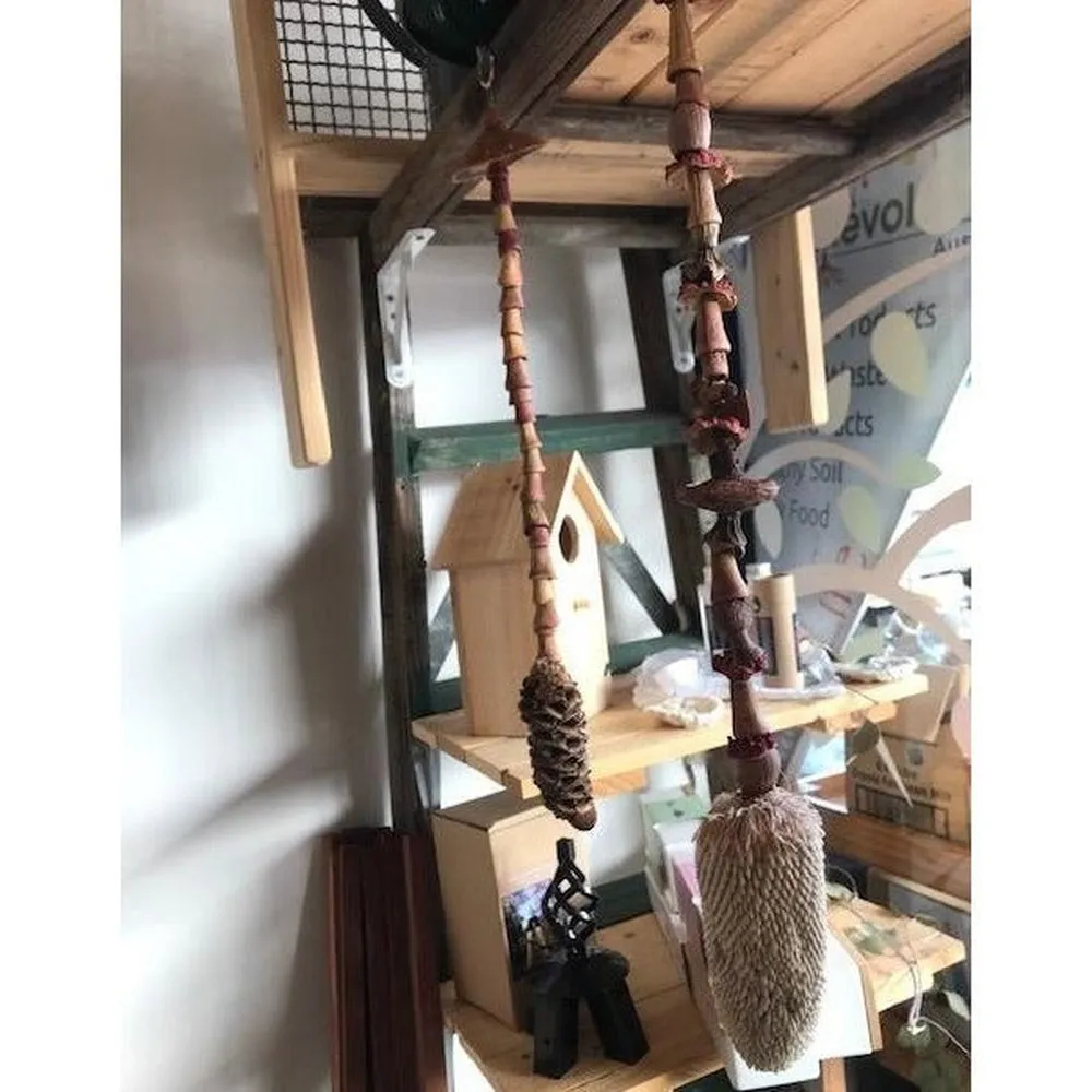 Foraged Seedpod Garlands, Handmade by Jim