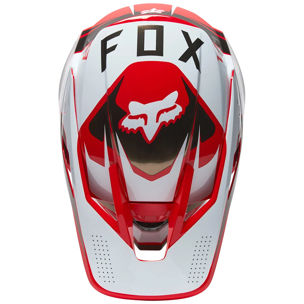 FOX V3 RS MIRER HELMET ECE [FLO RED]
