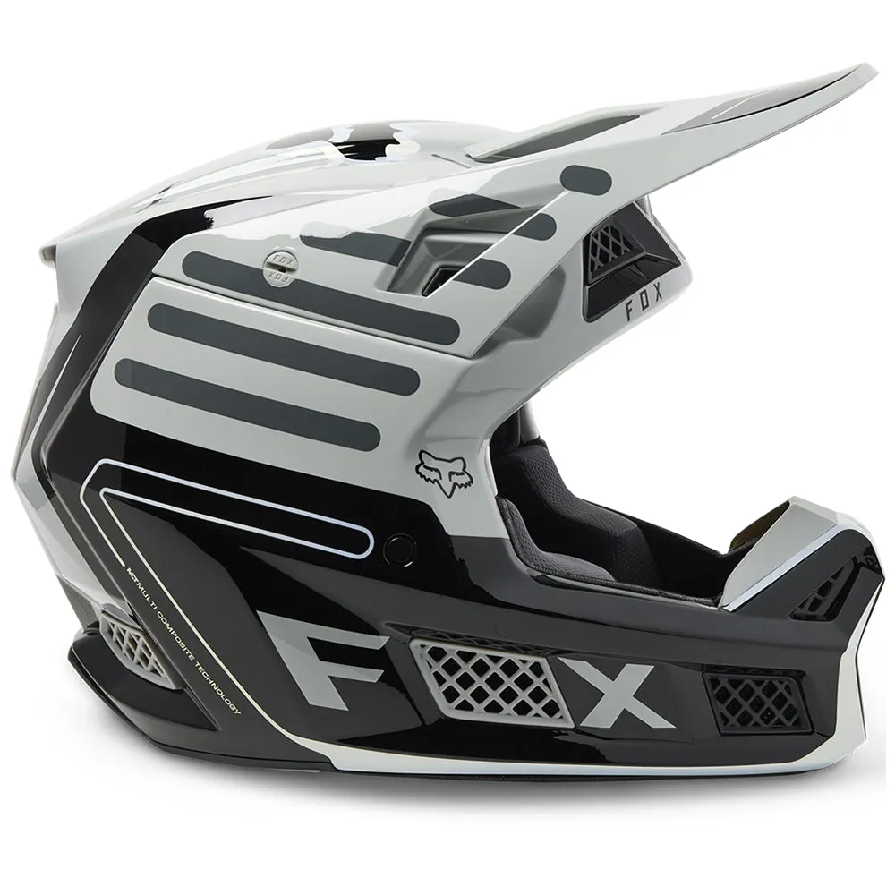 FOX V3 RS RYAKTR HELMET MIPS ECE [STEEL GREY]
