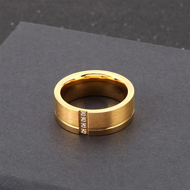 Gender Neutral Love Only You Gold Ring