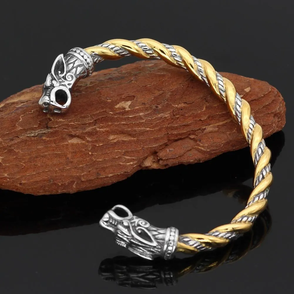 Gold Trimmed Armring