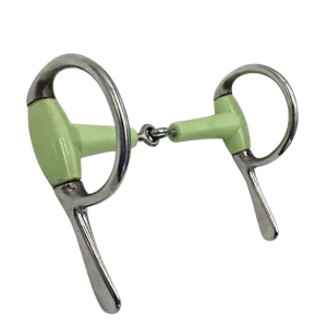 Half Cheek Snaffle Apple Mouth Bit 5"