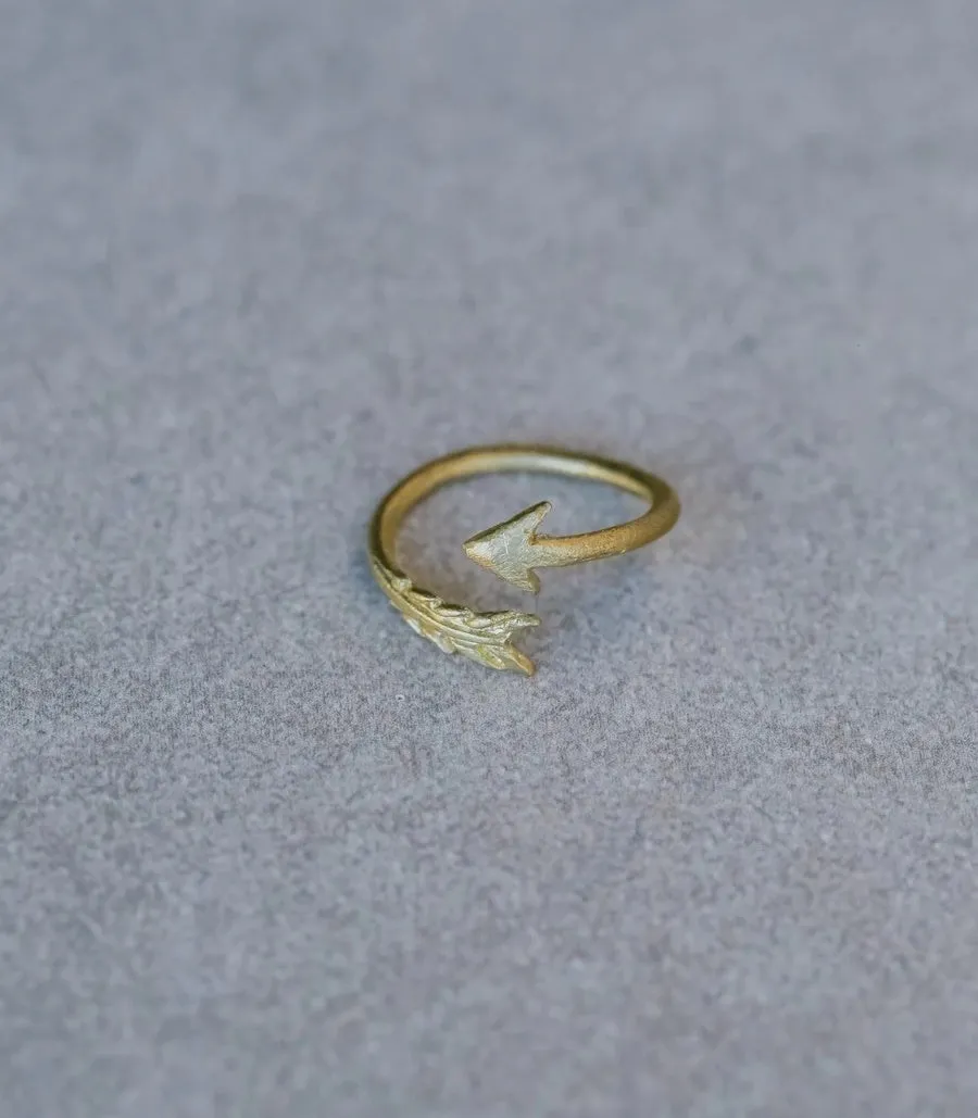 Hanak Arrow Brass Ring