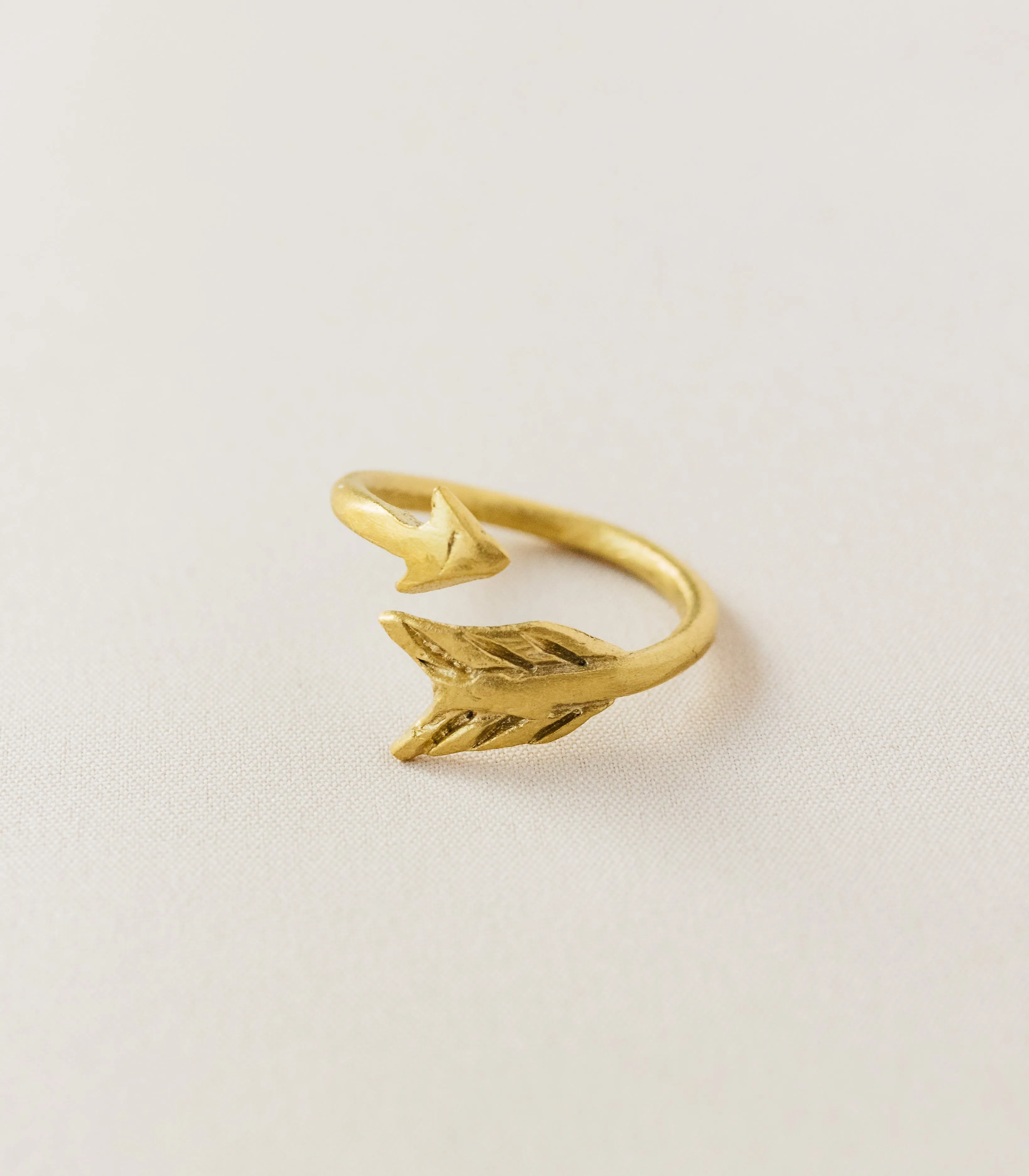 Hanak Arrow Brass Ring