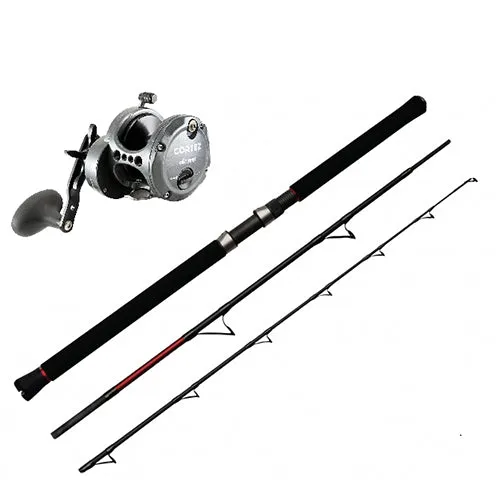 Havsfiske-combo Cortez Black 30-50 lb
