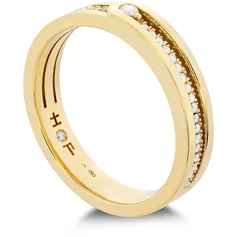 Hearts On Fire Coupled Encompass Diamond Line Band