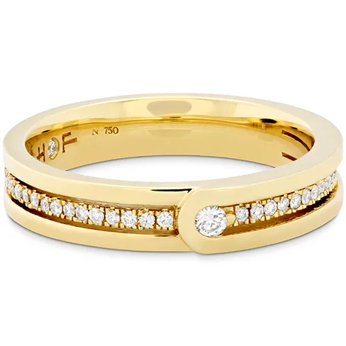 Hearts On Fire Coupled Encompass Diamond Line Band