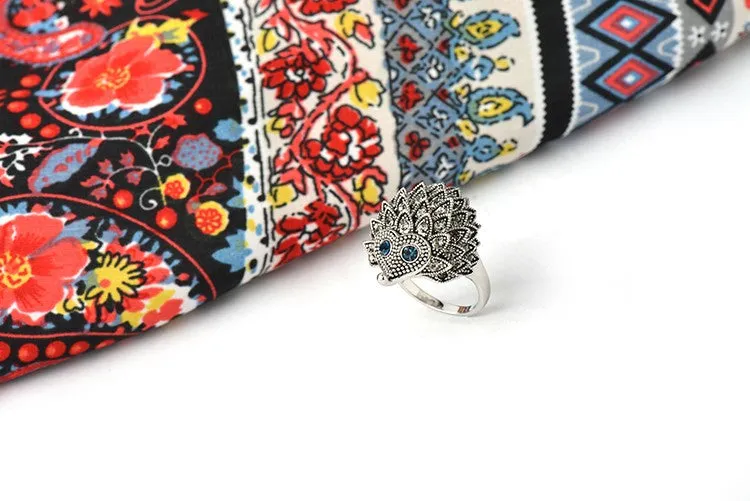 Hedgehog Design Ring