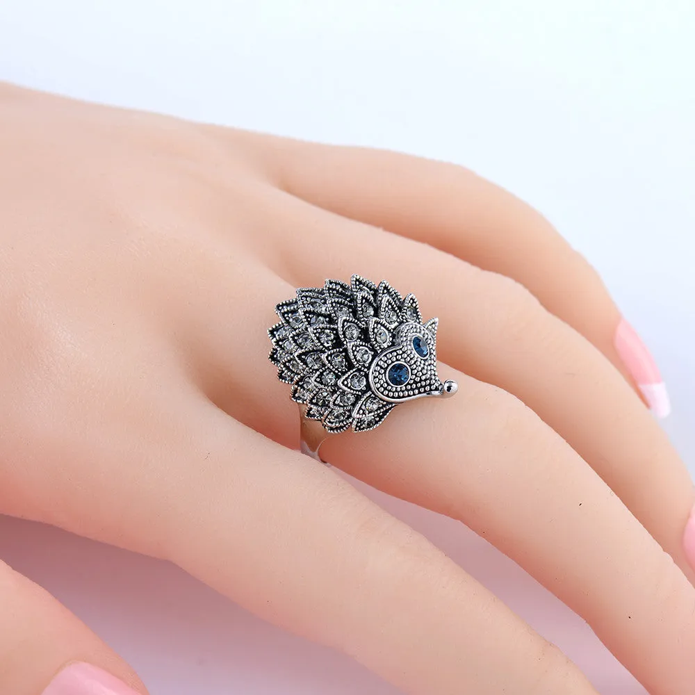 Hedgehog Design Ring