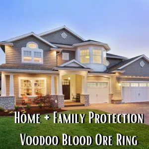 Home   Family Protection Voodoo Blood Ore Ring