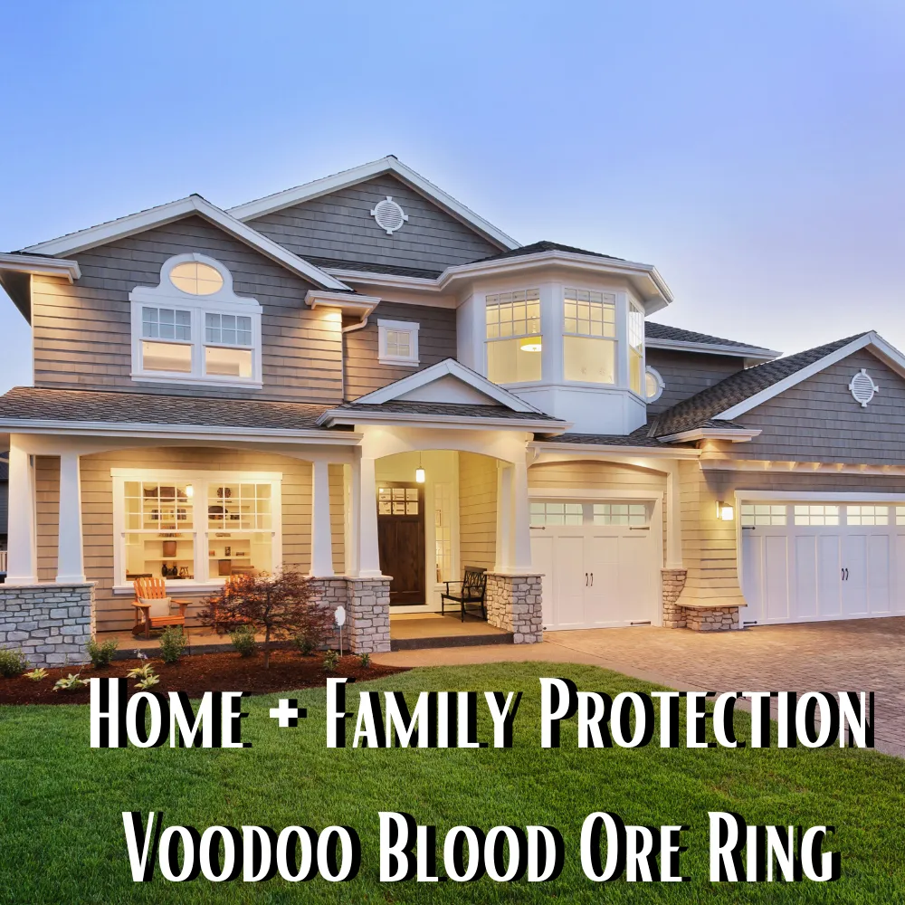 Home   Family Protection Voodoo Blood Ore Ring