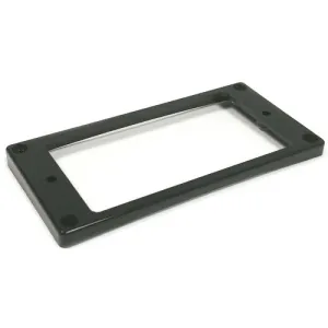 Humbucker Mounting Ring - Curved/Slanted Short - Black