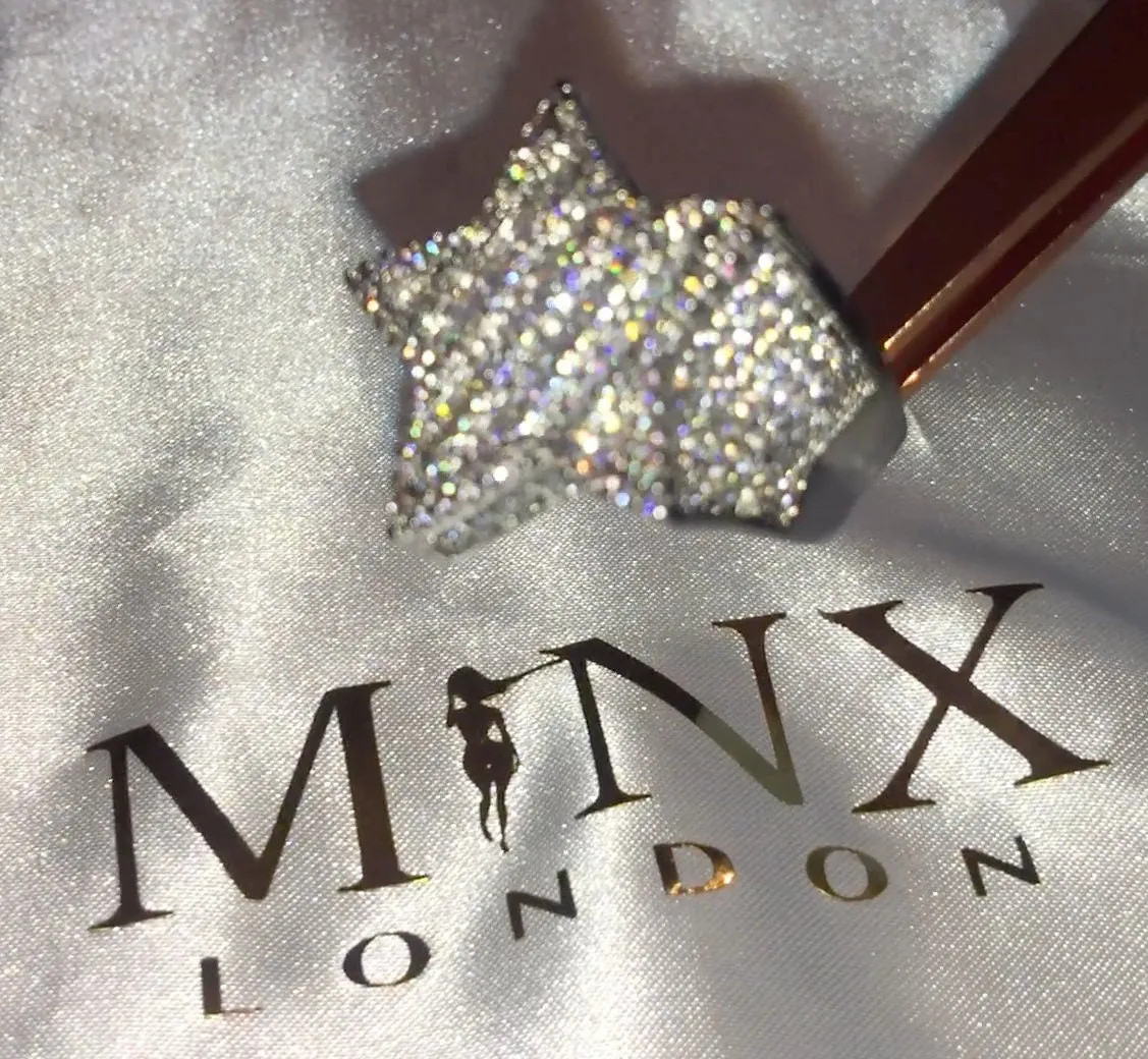 Iced out ring | Star Ring | Diamond Star Ring | Star Shaped ring | Star Rings | Iced Out Star Ring | Big ring, Fashion Ring, Pinky Ring, UK