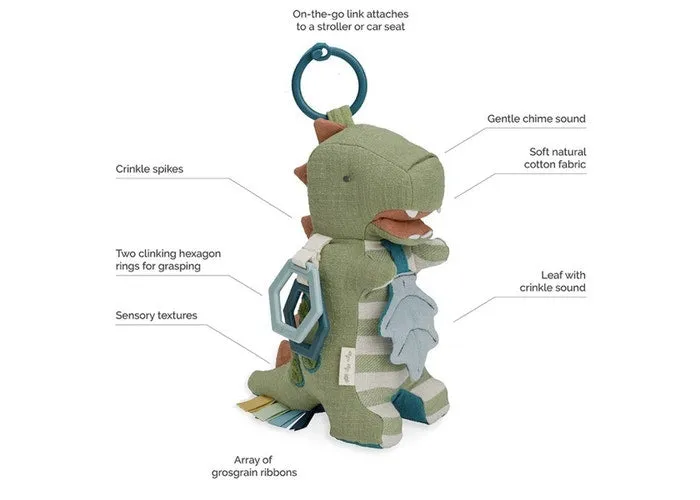 Itzy Ritzy Bitzy Bespoke™ Link & Love Teething Activity Toy