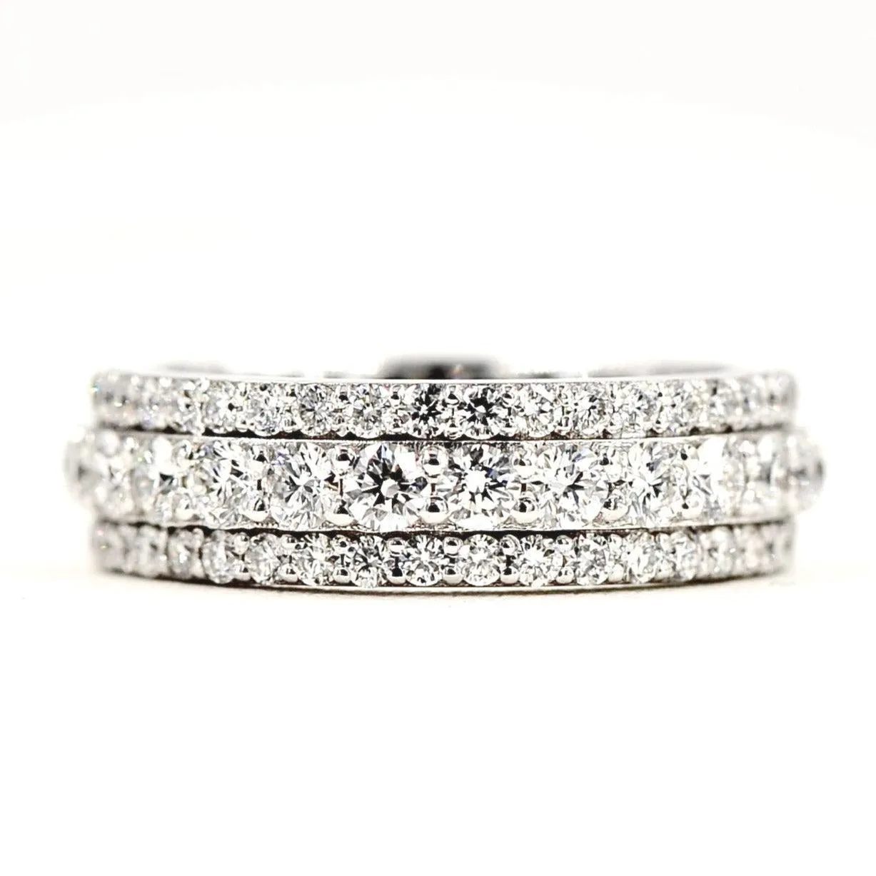 JDTK-RING1114-Triple Row Diamond Ring