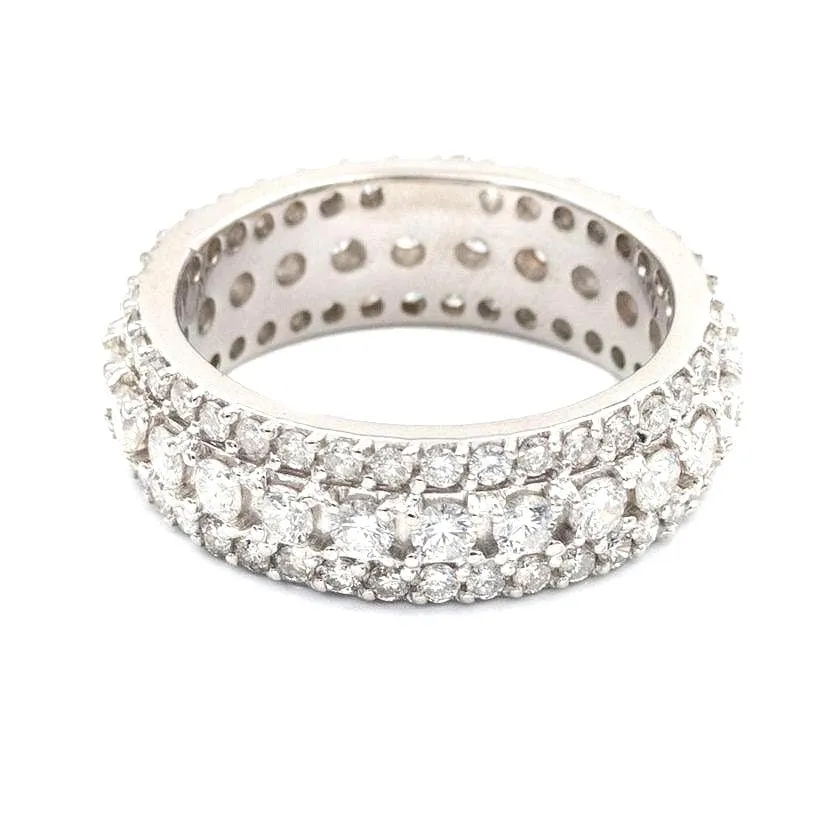 JDTK-RING1114-Triple Row Diamond Ring