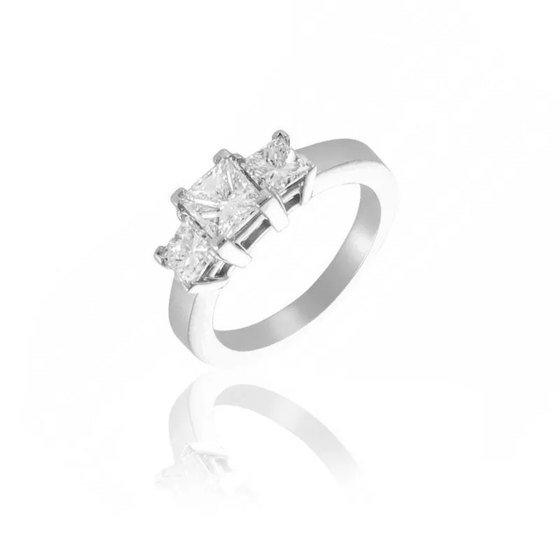 Jules 3-Stone Diamond Ring