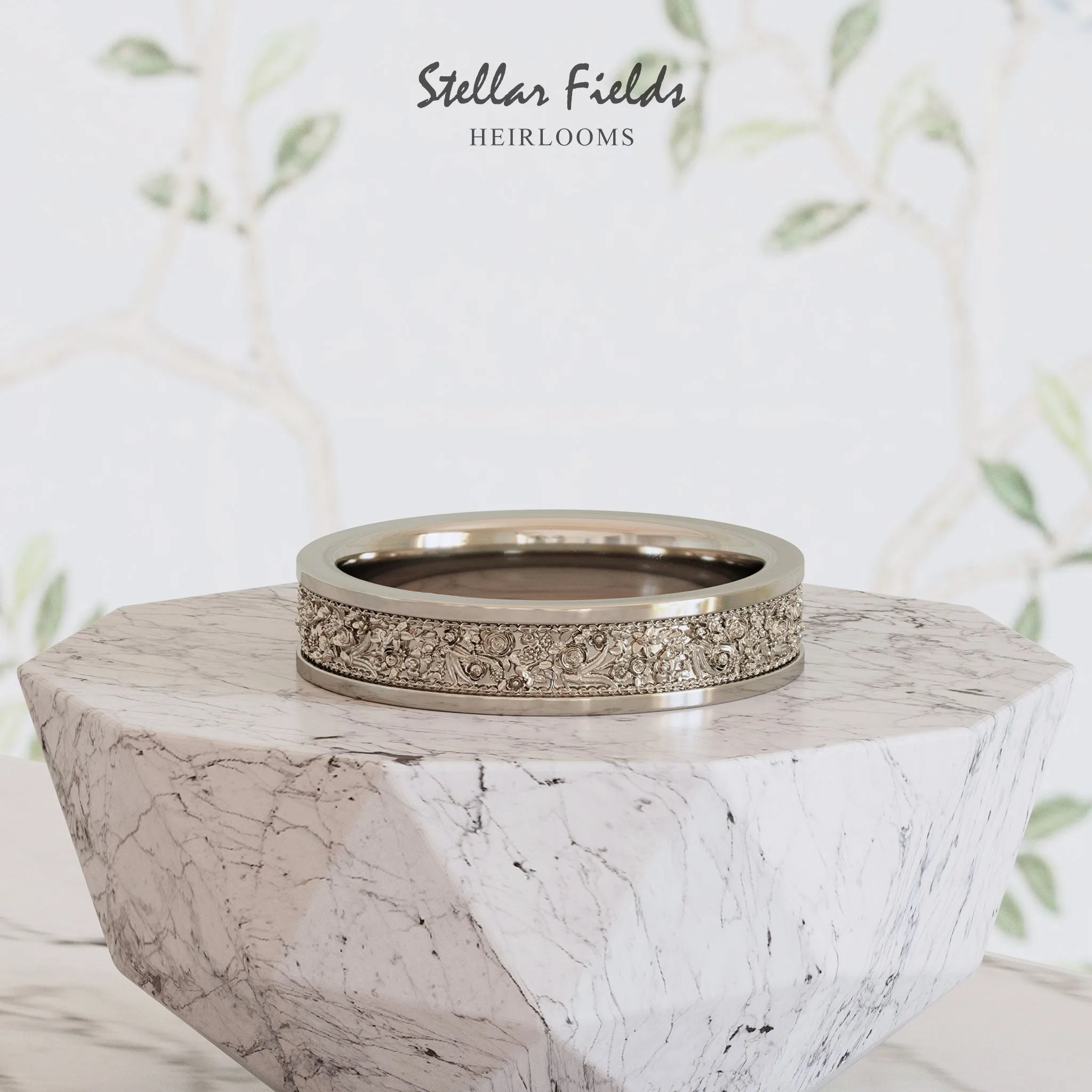 Juliette Intricate Ring Vintage Inspired Heirloom