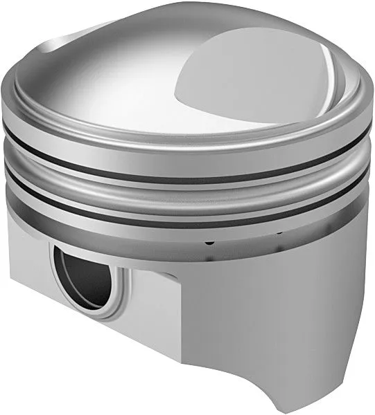 KB Performance KB263.040 Cast Piston Kit (74ci., Domed) - .040in. Oversize to 3.478in., 9:1 Compression