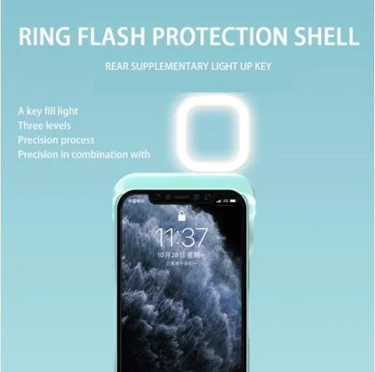 Keydrela Selfie Ring LED Case