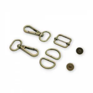 Level 4 Basic Hardware Kit 3/4in Antique -- Sallie Tomato