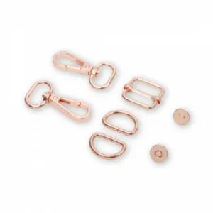 Level 4 Basic Hardware Kit 3/4in Rose Gold -- Sallie Tomato