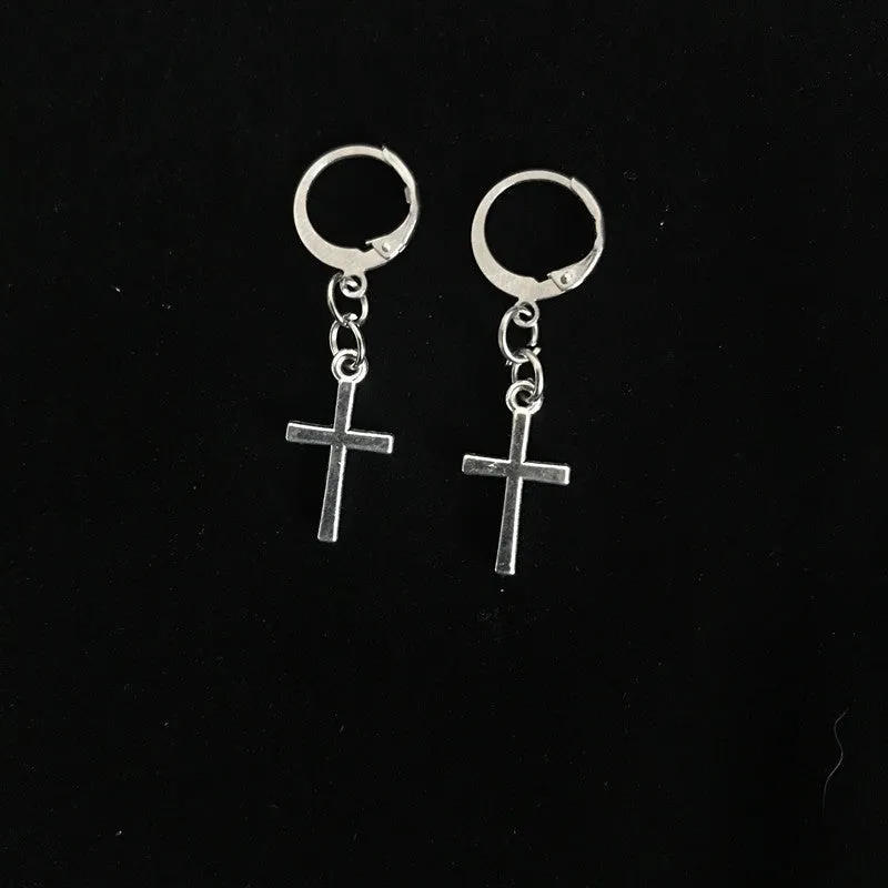 Love Cross Earrings EV4163