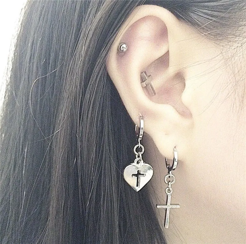 Love Cross Earrings EV4163