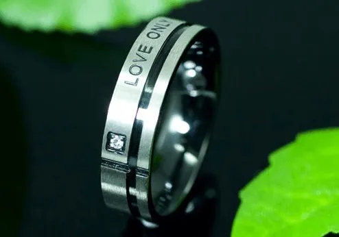 Love Only You Created Diamond Magnetic Mens Ring