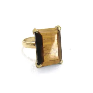 Lucent Tiger's Eye Ring