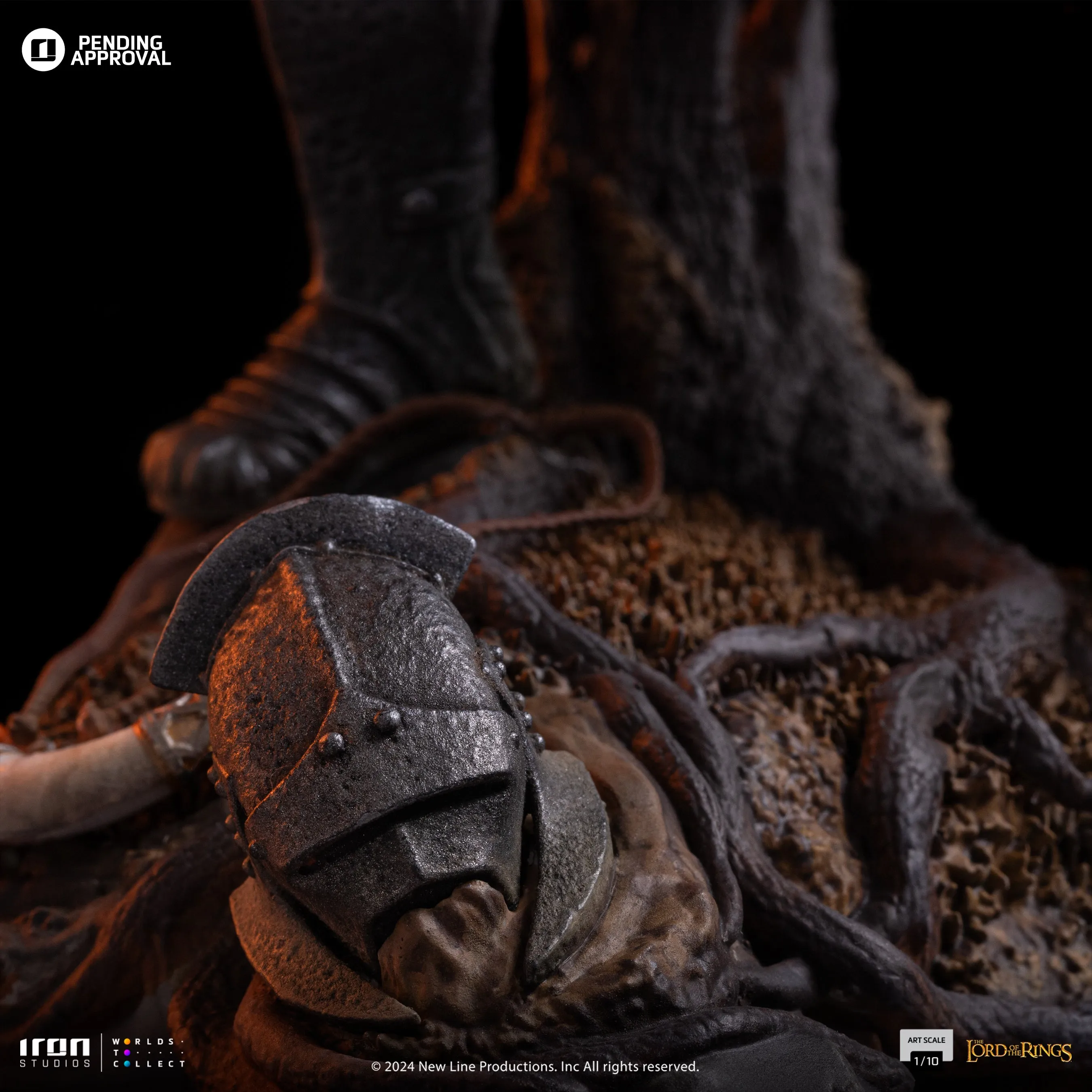Lurtz Uruk-Hai Leader LOTR 1/10 Scale Statue