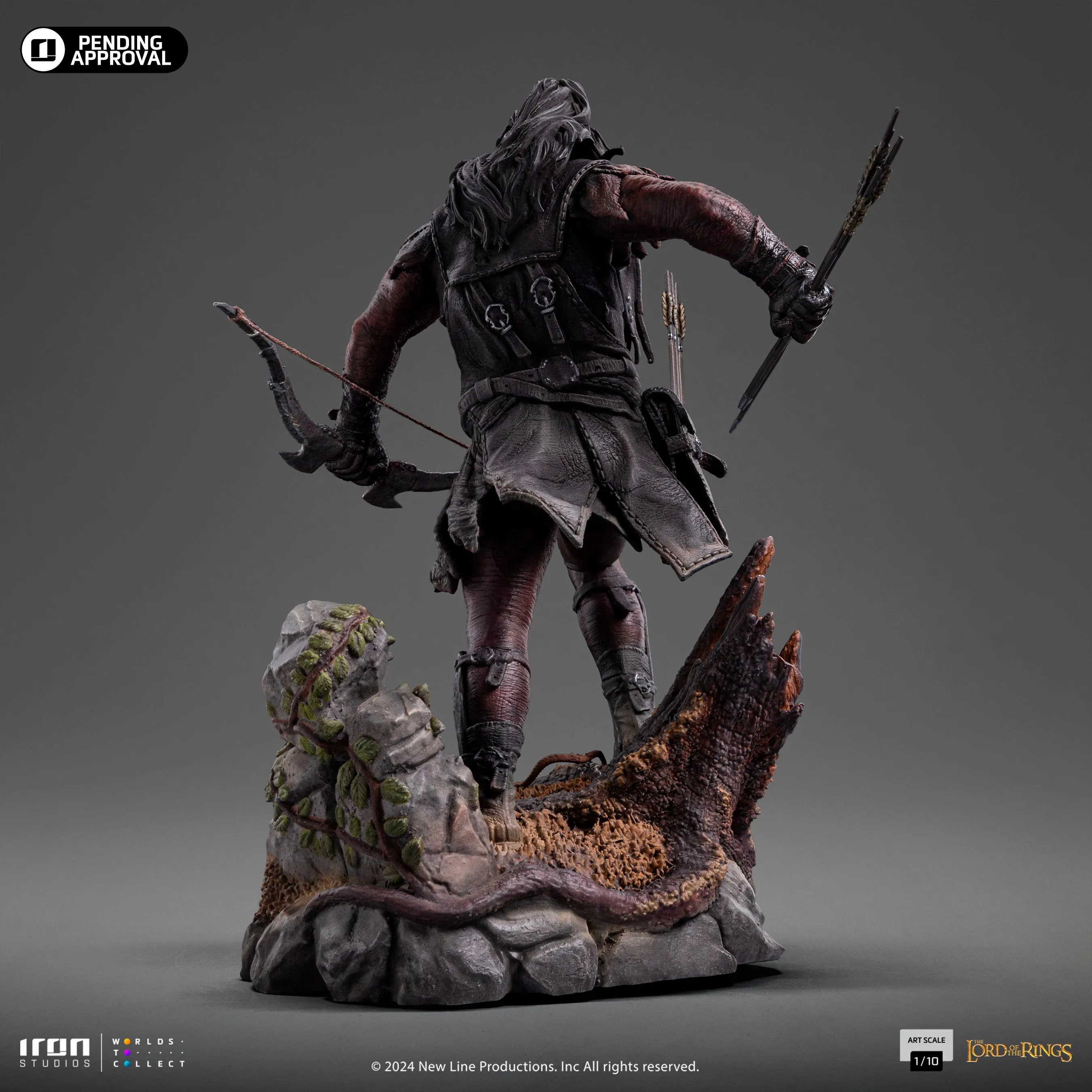 Lurtz Uruk-Hai Leader LOTR 1/10 Scale Statue