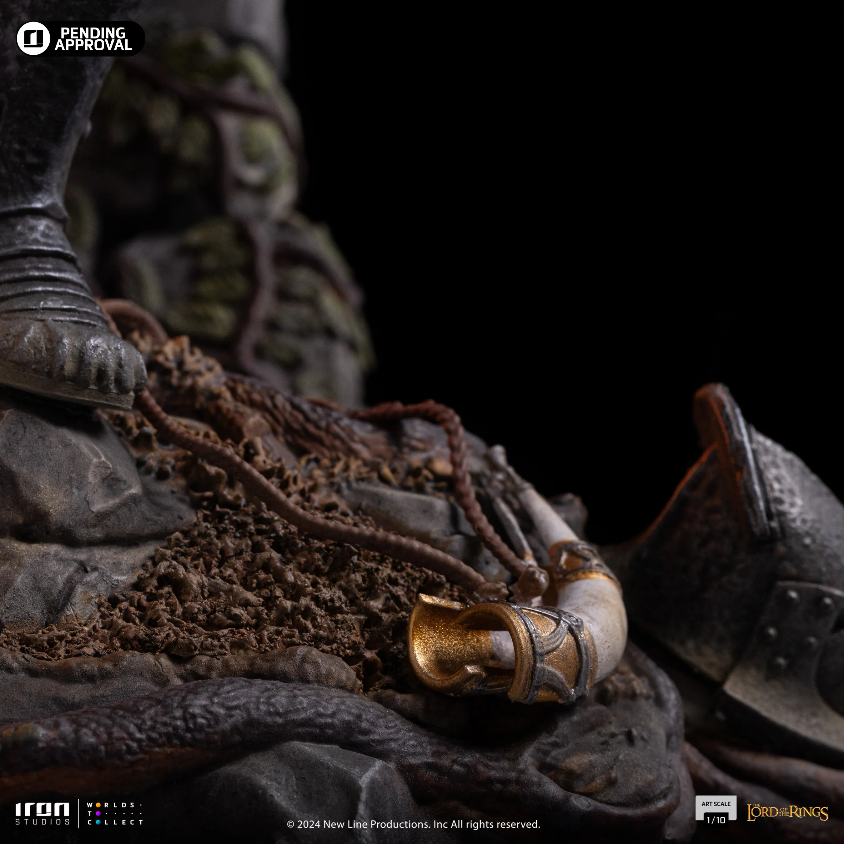 Lurtz Uruk-Hai Leader LOTR 1/10 Scale Statue