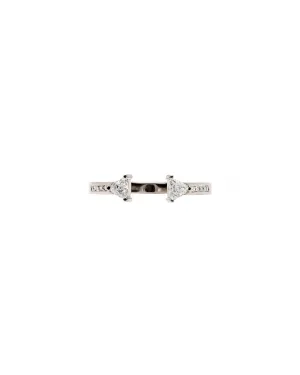 Magnetic Band White Gold or Platinum
