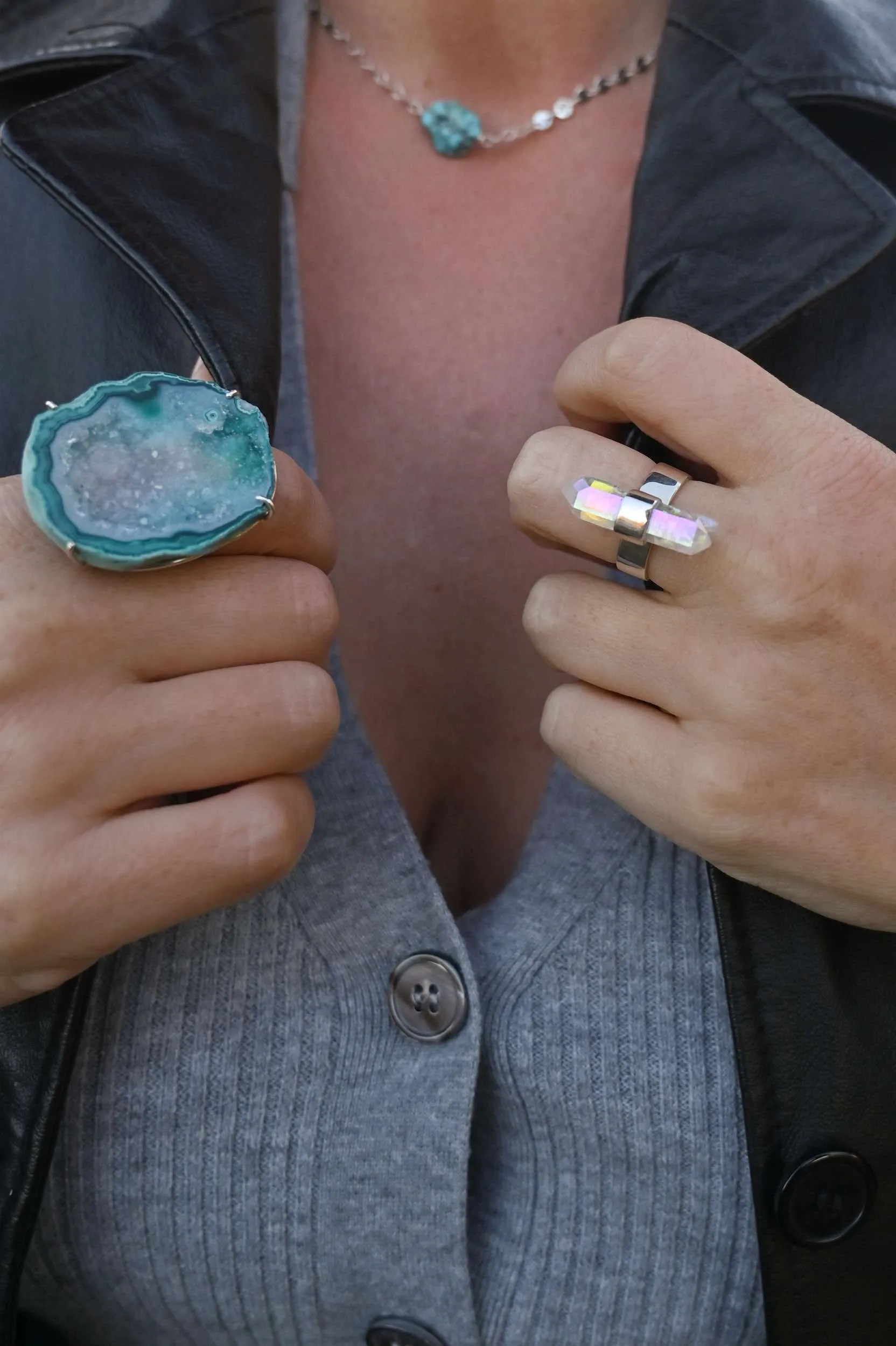 Magnetic Energy Angel Aura Ring