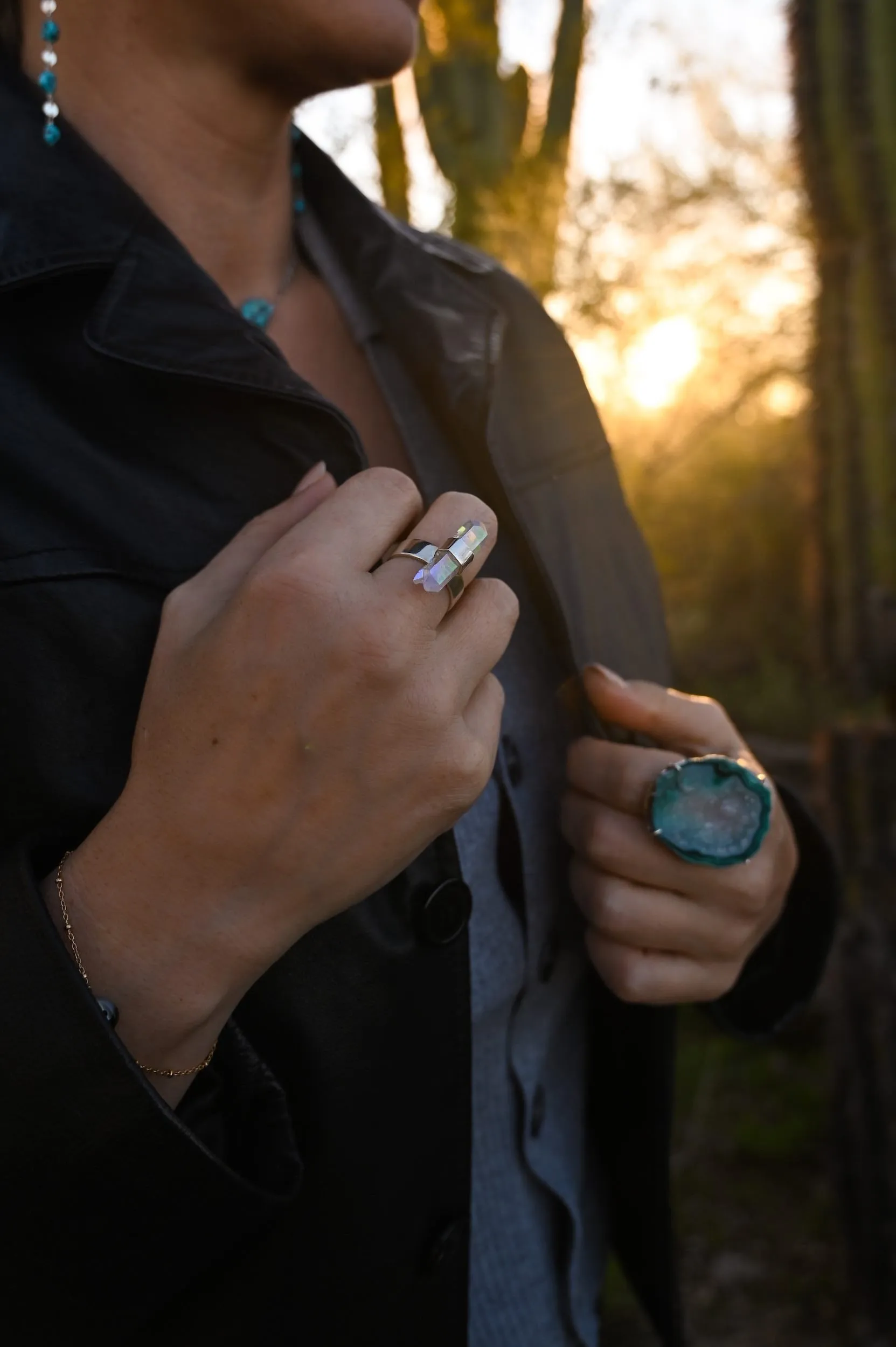 Magnetic Energy Angel Aura Ring
