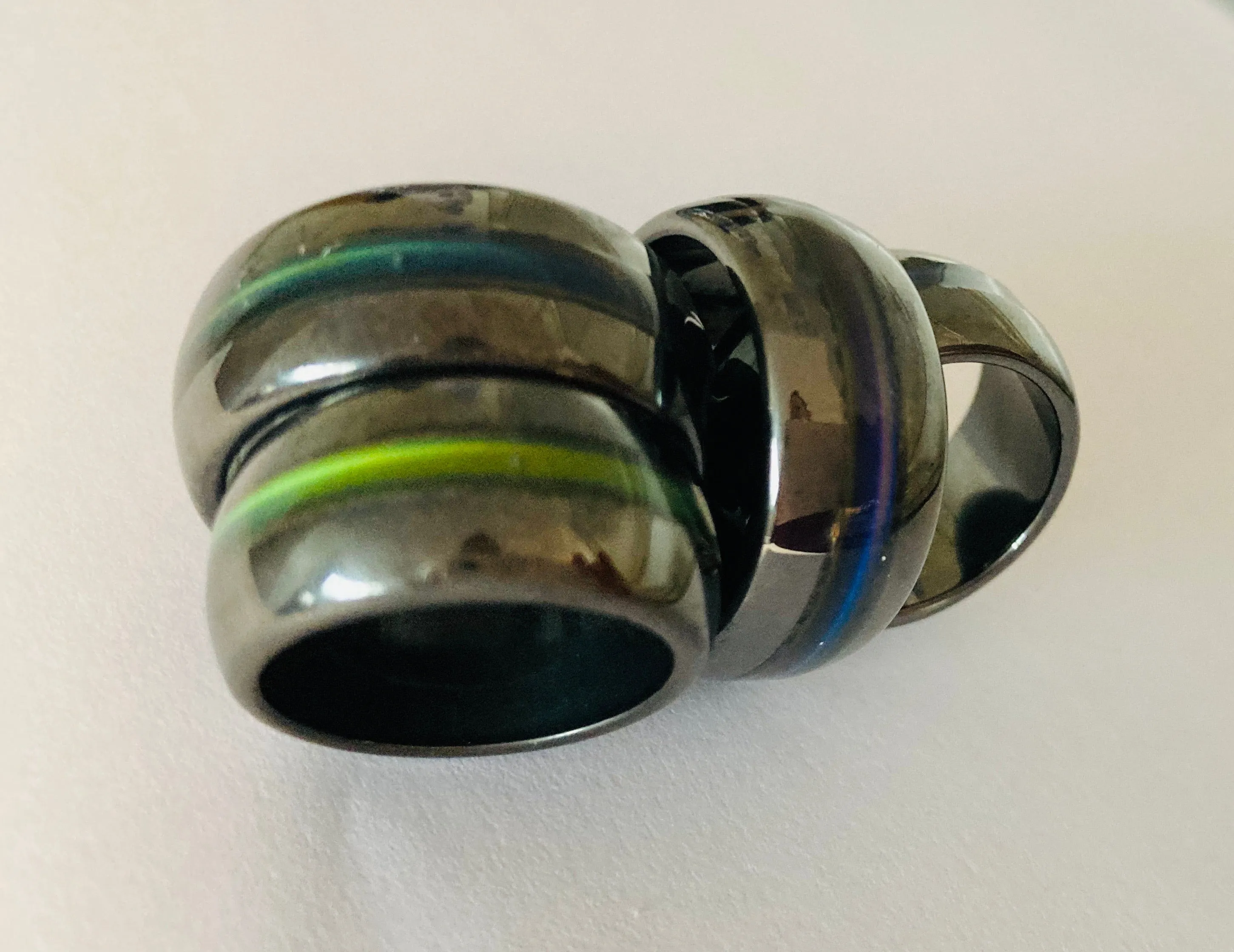 Magnetic Hematite Mood Ring - Seconds SALE